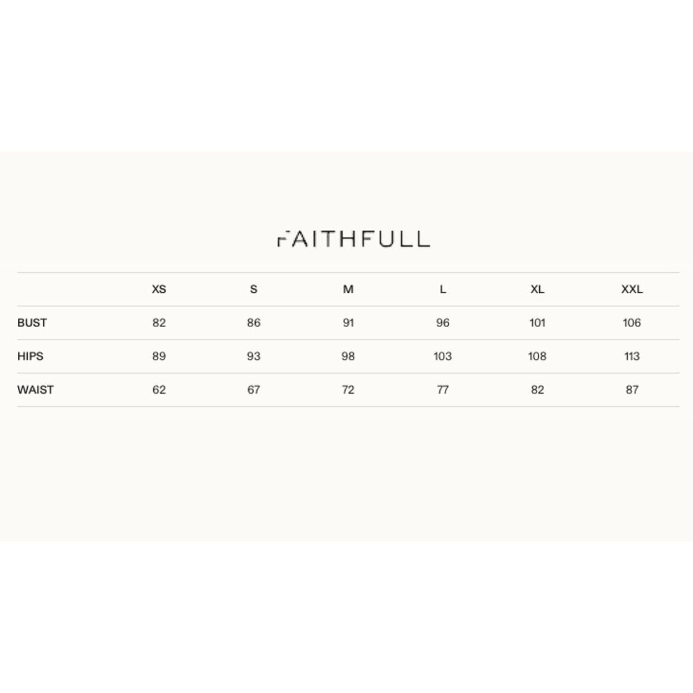 NEW FAITHFULL THE BRAND jamie midi dress in black - Picture 2 of 6